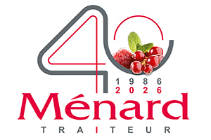 Ménard Traiteur Caen Logo 40 ans